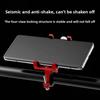 Aluminum Alloy Bike Phone Holder With Antislip Fixation For Cycling Gps Devices