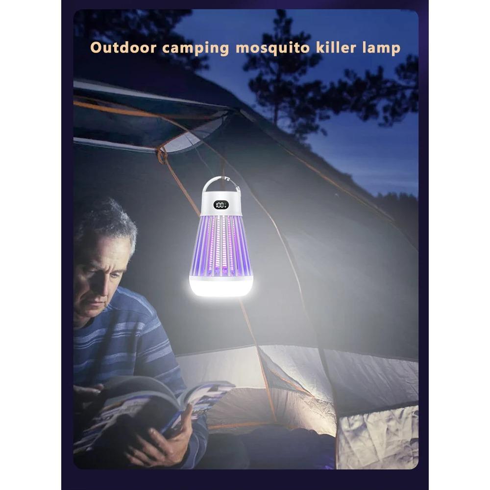 Electric Mosquito Lamp USB Charging Two-In-One Portable Mosquitoes Household Portable Outdoor Electric Shock Mosquito Killer