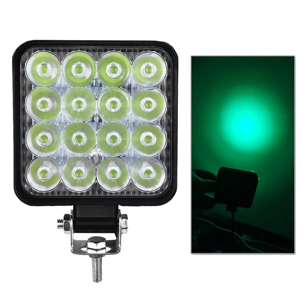 12V 24V LED Light Bar 48W 6000K Mini LED Work Light Off Road Spotlight For Jeep Truck Waterproof Car SUV ATV LED Headlights