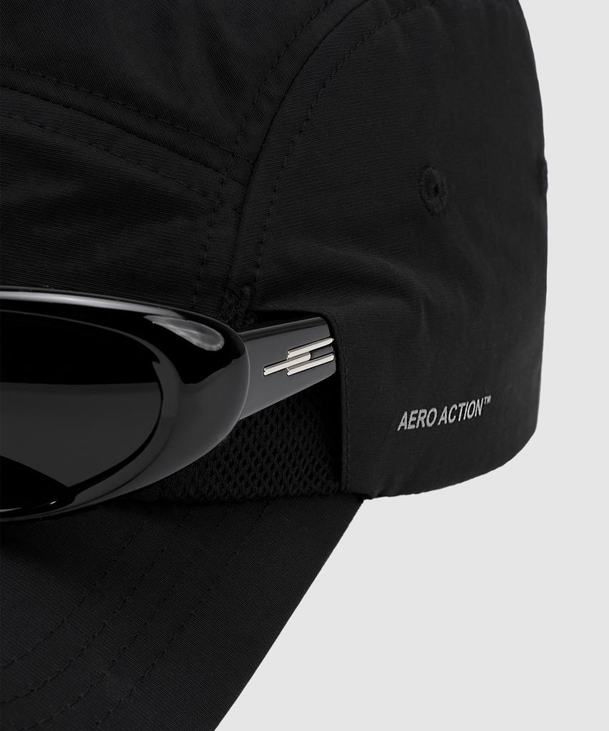 Atejeu Aero Action Sunglasses Holder Ball Cap [Black]