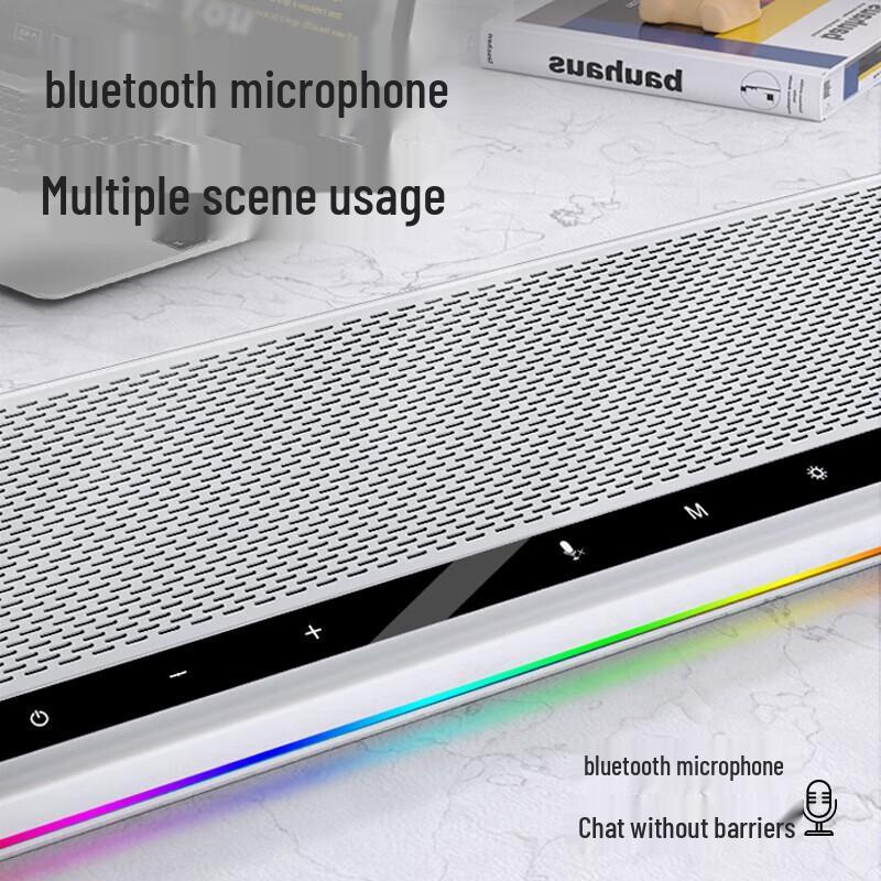 Philips SPA5508 Bluetooth Desktop Computer Speakers with Microphone