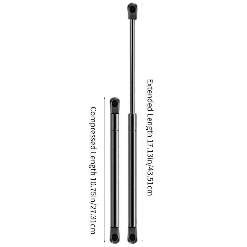 2Pcs Lift Supports Shock Gas Struts Extended Length 16inch 28lb/125N for Truck