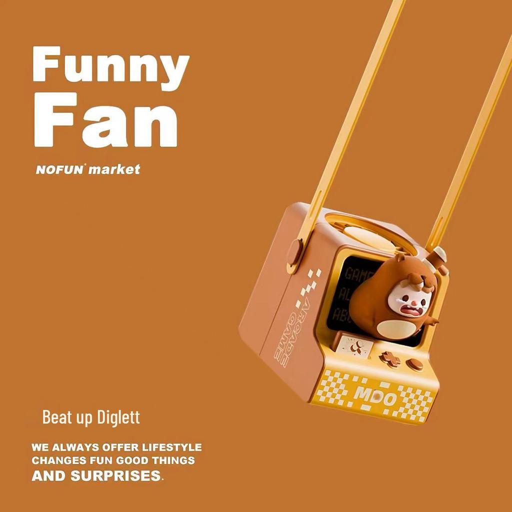 Portable Strong Wind Battery-Powered Handheld Mini Fan for Students