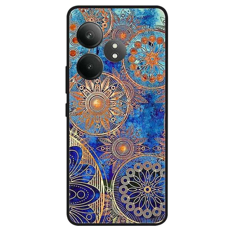 

Case For Realme GT 6 GT 6T Case Cool Silicone Protective Cover for Realme GT 6T GT6 / GT6T Bumper Protector Flowers Fundas Coque Realme GT 6T