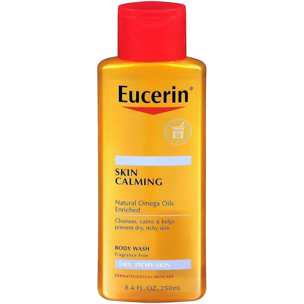 Eucerin Skin Calming Body Wash, 8.4 Oz