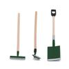 12PCS Dollhouses Gardening Accessories Tool Set with Rainboot Broom Shovel Rake For 1/12 Scale Garden Scene Decoration