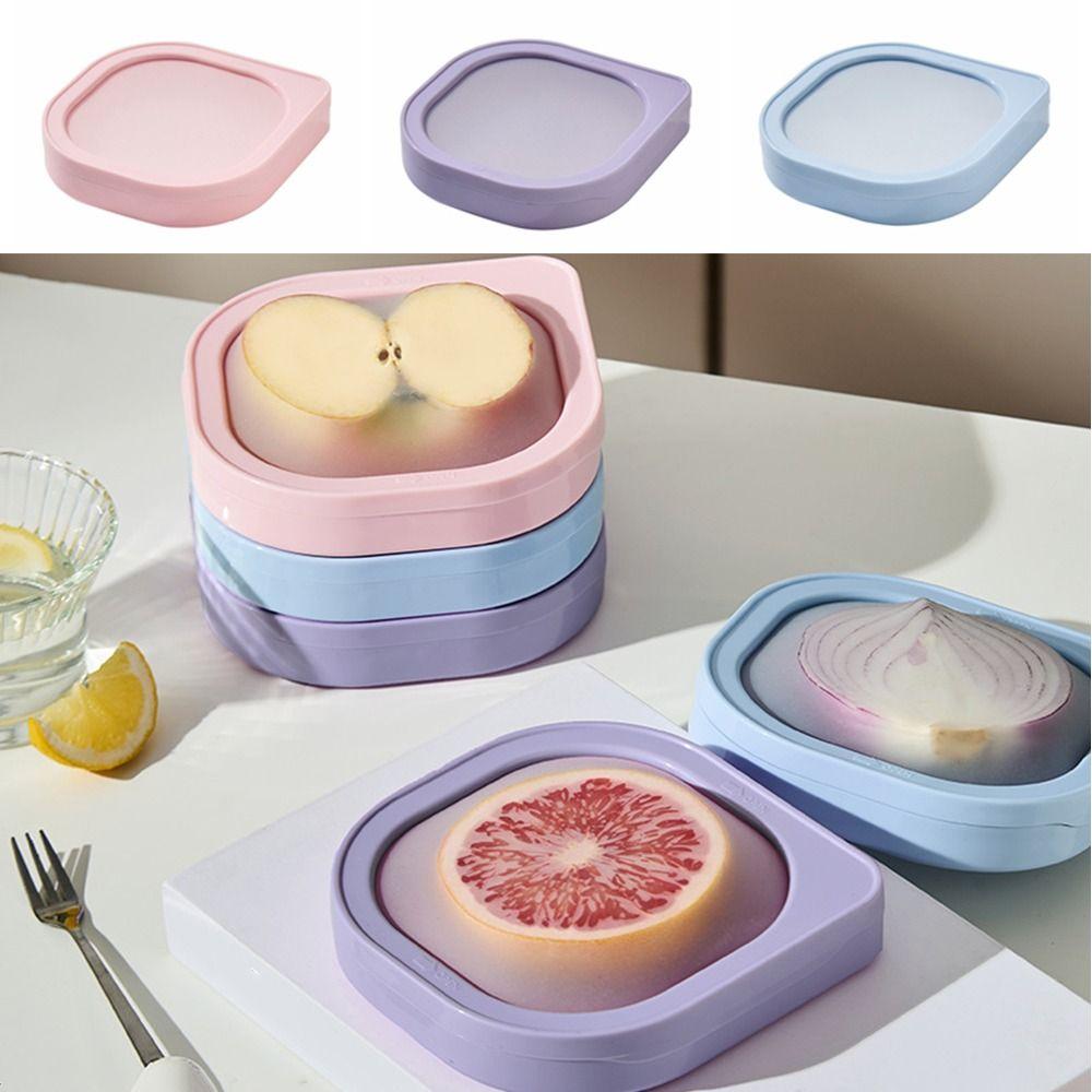 Keep Fresh Food Storage Box Sealed Vegetable Storage Container  Lemon Halved Storage