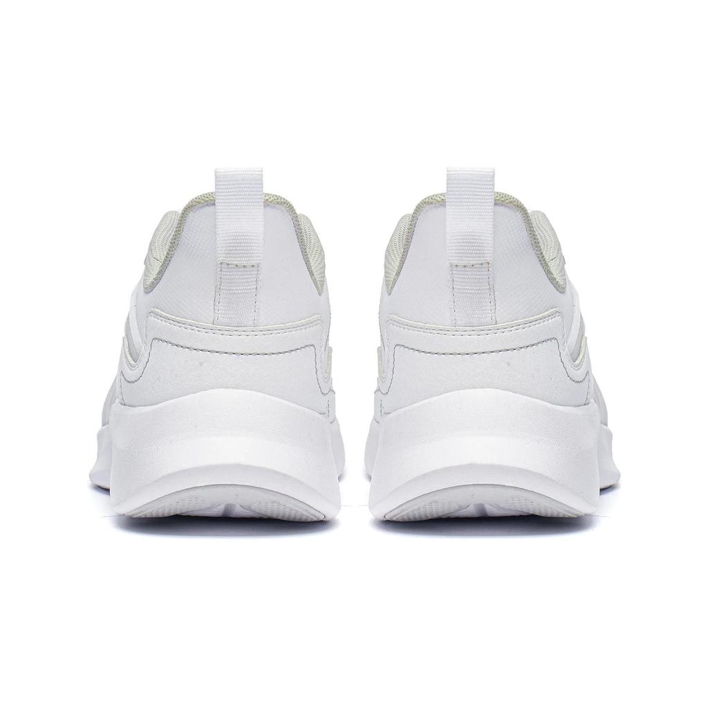 Dětské Li Ning Ling Yue 3.5 Pohodlné tlumící nárazy Odolná obuv pro volný čas Dětská obuv Bílá YKCT114-15