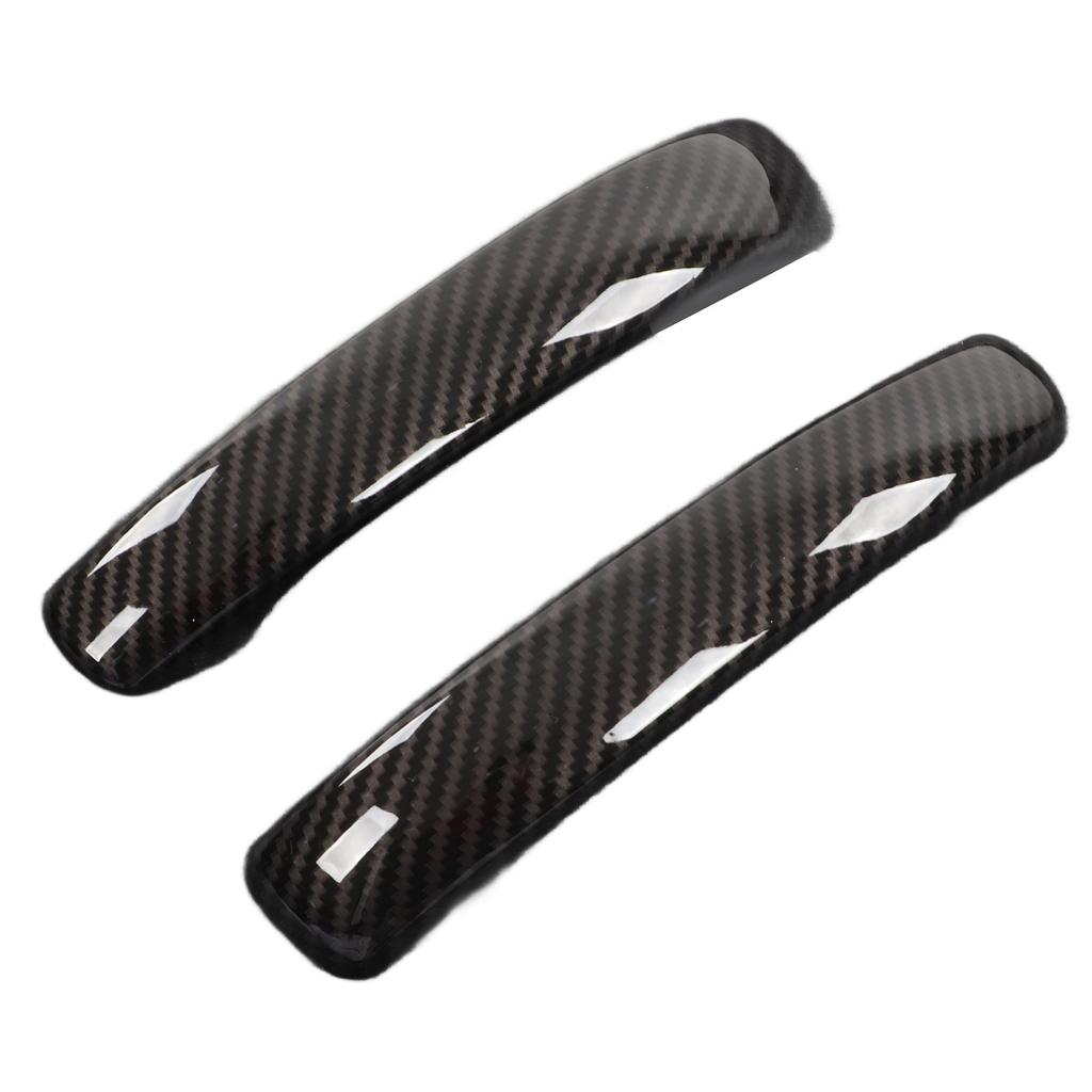 Car Exterior Door Handle Cover Carbon Fiber Style Replacement for Smart Fortwo W451 2009?2015