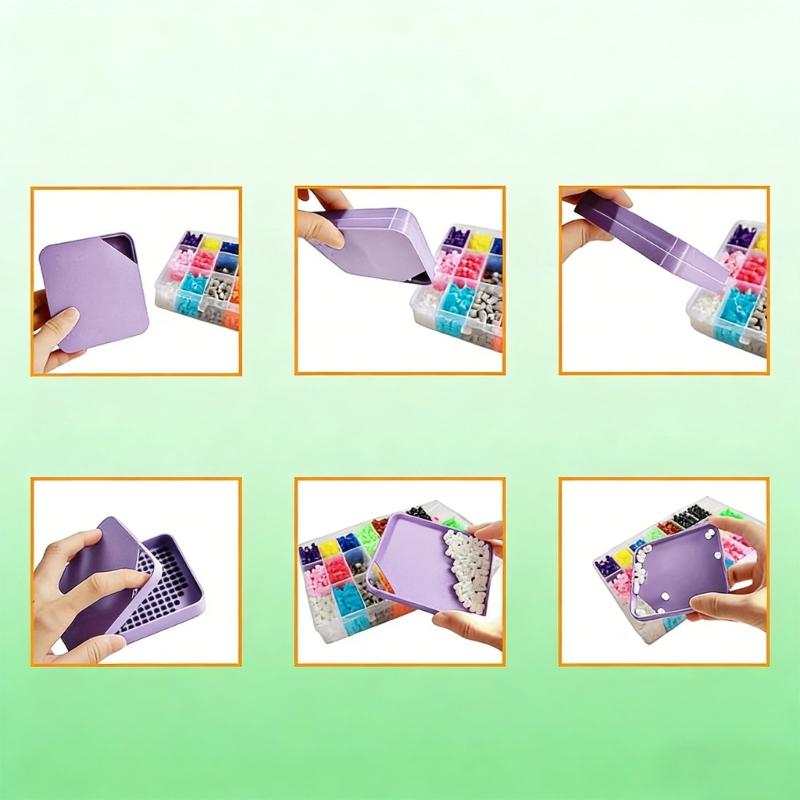 User Friendly Calibration Tray for Beads Melting in Crafting and Research