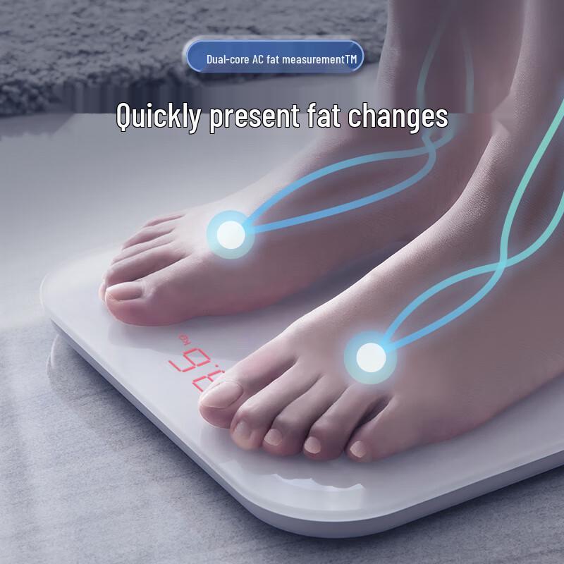 PICOOC Intelligente Körperfett- und Herzfrequenzwaage (CN-Version)