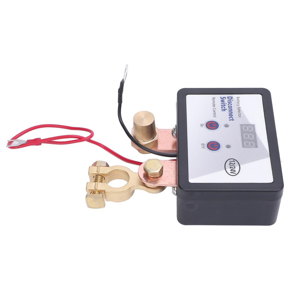 Remote Battery Disconnect Switch DC12 24V 240A Car Kill Switch Power Shut Off Cut Off Remote Control Switch for Auto