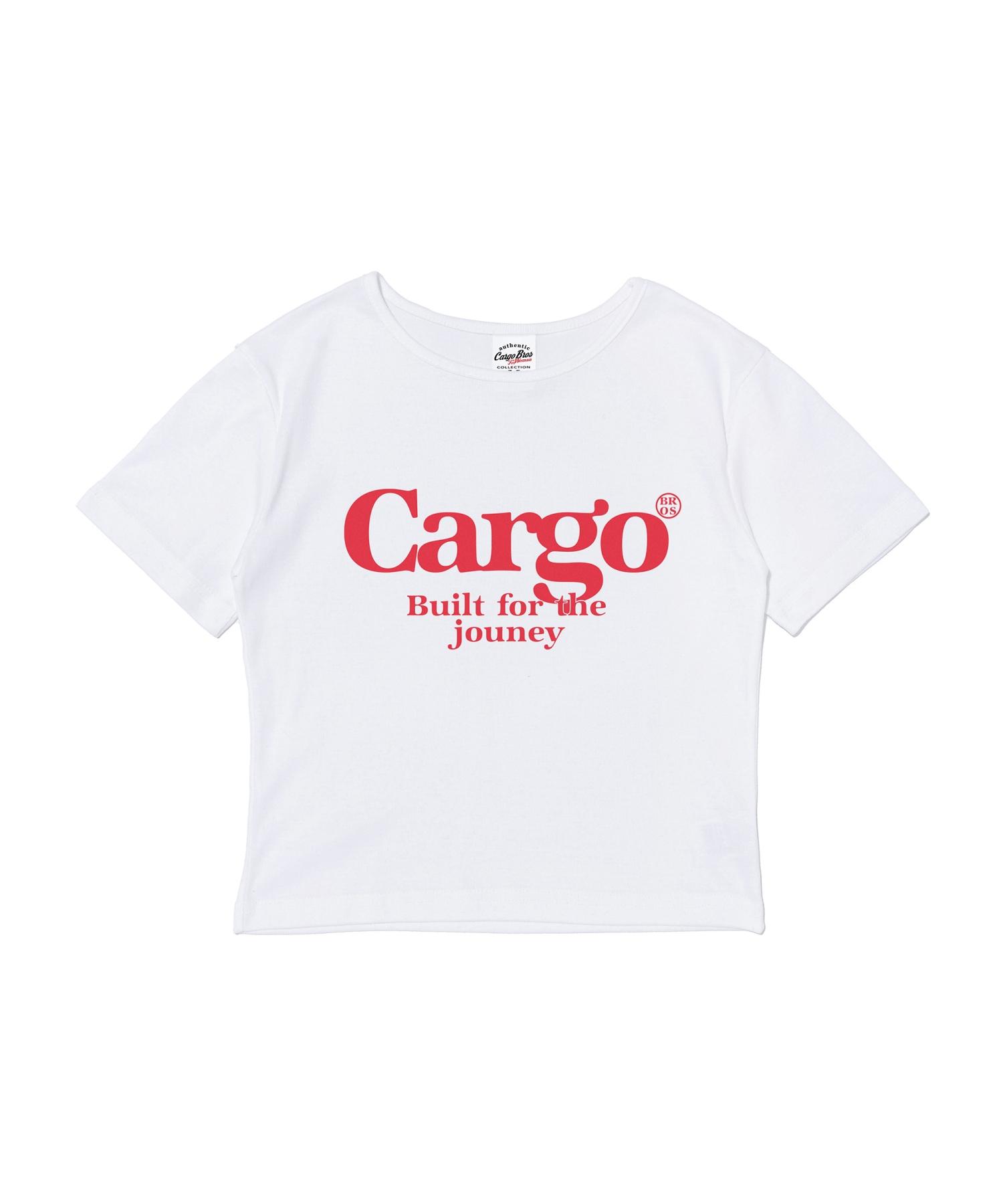 Cargo Bros For Woman Cargo Street Logo Short Sleeve T-Shirt (White/Red) Free