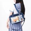 JK Ita Bag Bandage Bow Underarm Sac Femme Japan Style Transparent Bolsos De Mujer Shoulder Bags for Woman Fashionable Bolso