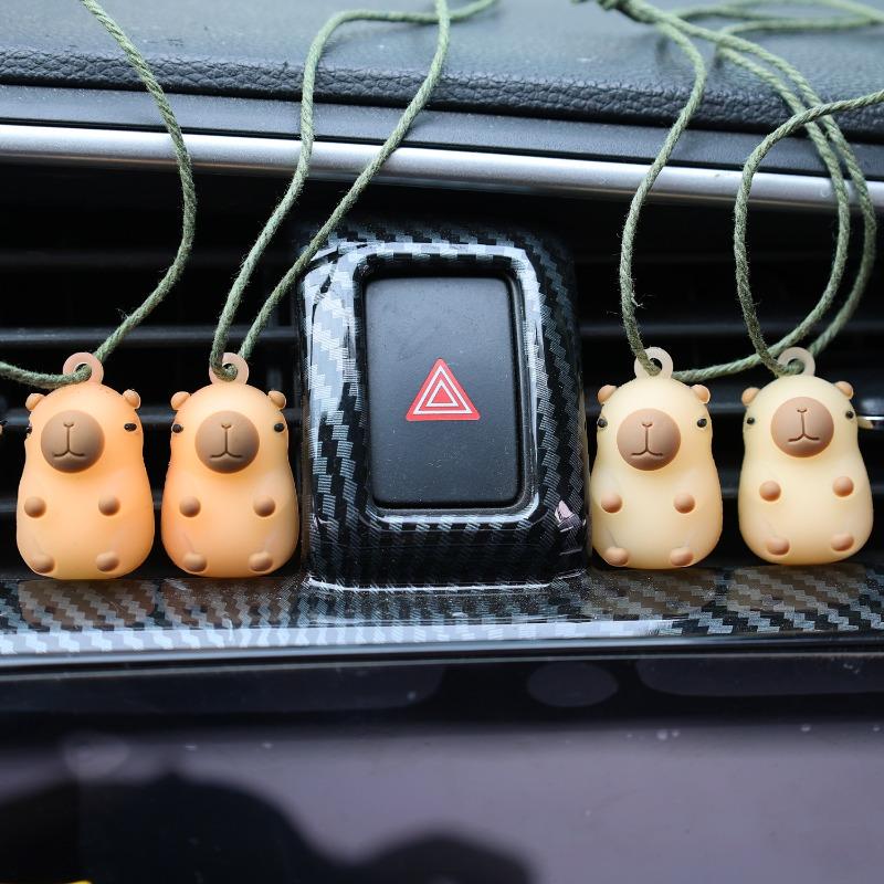 Ultraviolet Changing Pendant Car Pendant PVC Soft Silicone Cute for Backpack Decoration Car Interior Accessories