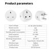 Graffiti Zigbee Smart UK Socket, 16A, Alexa-Compatible with Energy Meter.