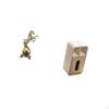 Modern Resin Horse Figurine Centerpiece with Multipurpose Tissue Dispenser Decorative Art Craft for