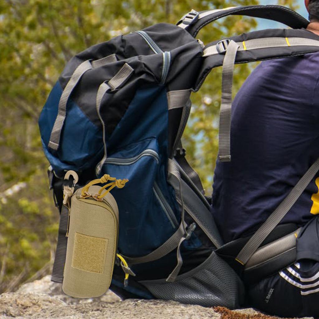 Taktické pouzdro na brýle Nárazuvzdorné pouzdro na přenášení brýlí Ochranná krabička Pouzdro na brýle Pouzdro na uložení brýlí s klipem na opasek