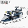 MOOXI Most Complete Space War Tank Personnel Carriers Adult Building Blocks Set MOC Brick Model Kit DIY Diorama Toy For Boy Gift