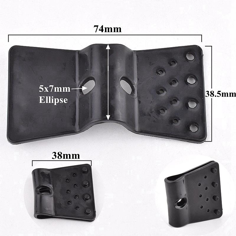 5~80 Pcs Black Butterfly Type Sunshade Net Clips Windproof Net Hook Agriculture Shadow Film Fix Clamp Outdoor Tent Hang Tongs