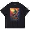 Camiseta Heavy Metal 100% Algodão 230 Gsm Estampa de Banda de Rock Música Popular Unissex Camiseta de Algodão Pesado