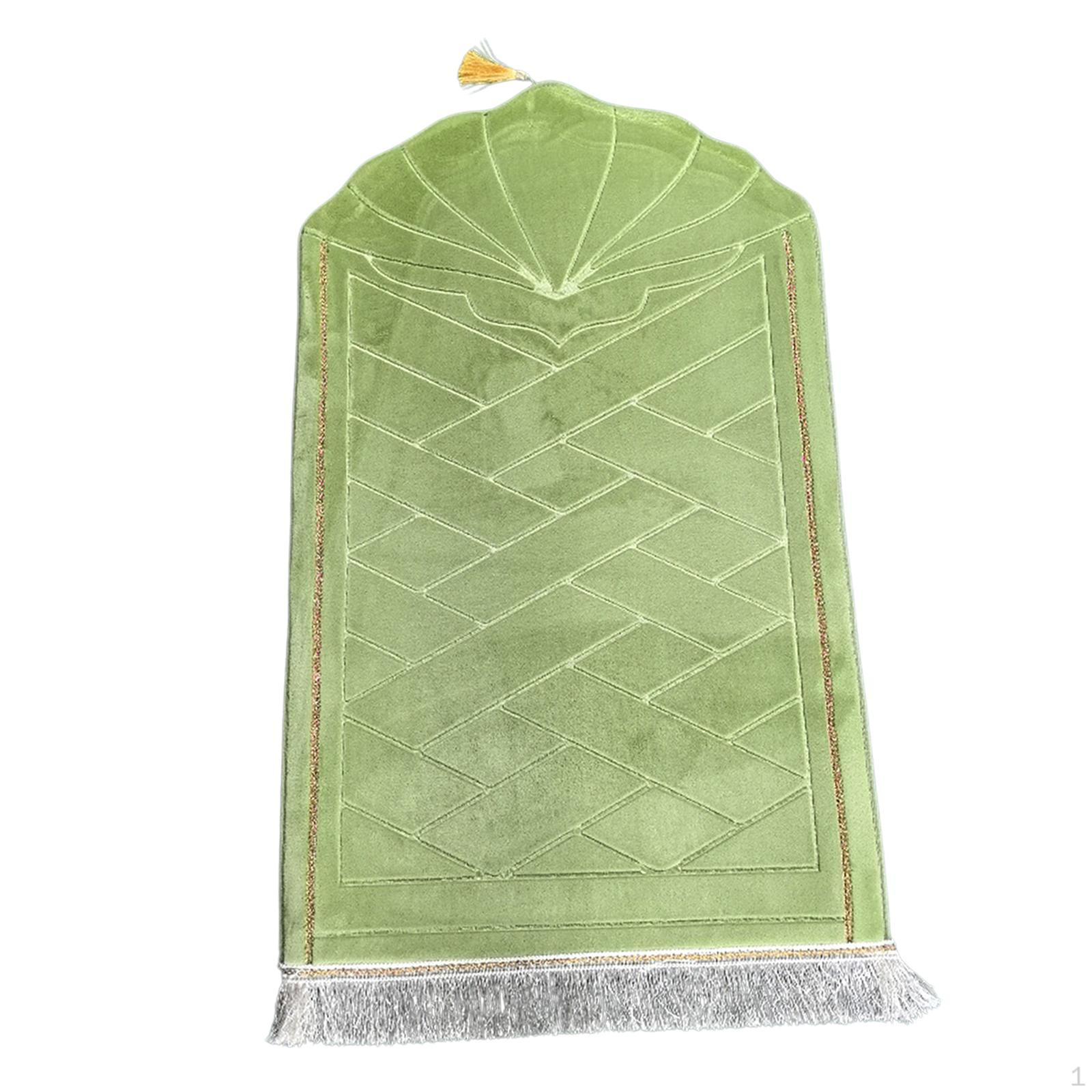 

Мусульманский молитвенный коврик с тиснением, декоративный, легкий, уникальный, фланелевый ковер, напольный коврик для