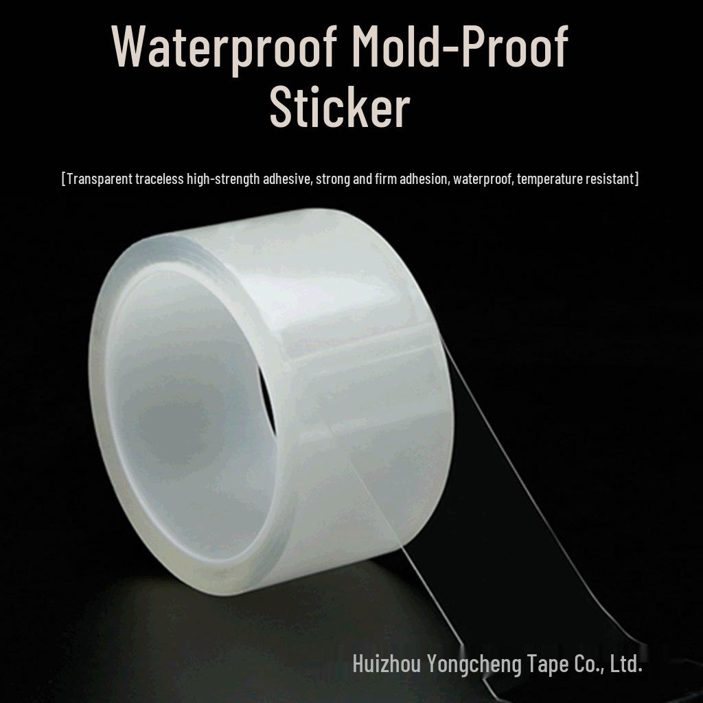 Transparent Waterproof Anti-Mold Tape for Kitchen and Bathroom Corners 0.3 thin type; 10MM*3 meters