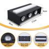 Modern New LED Outdoor Aluminum Wall Lamp Waterproof Porch Garden Balcony Wall Lamp Indoor and Outdoor Light