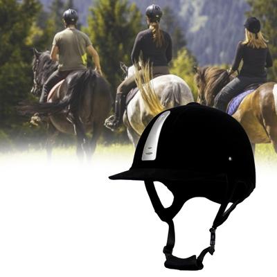 Unisex Breathable Equestrian Helmet Adjustable Horse Riding Cap for Racecourse