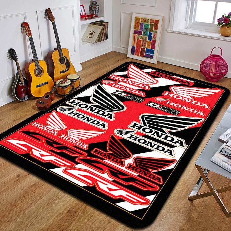 

H-Honda carpet printed fashion yoga mat non-slip carpet bedroom decoration outdoor carpet bedroom birthday gift 40x60cm