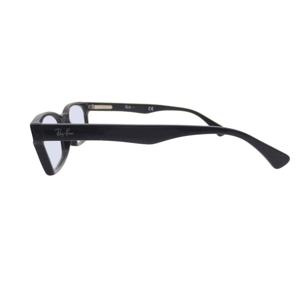 Sunglasses RX5017A 2000 52 size Light Blue with Light Color Lens Set Eyeglass Frame UV Protection Round Glasses Black Rim LIGHT COLORS Light Color