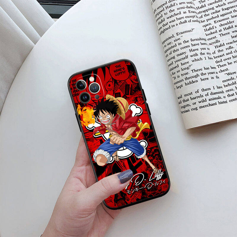MH119 One Piece Luffy Case for Samsung A06 A35 A25 A24 A15 A05S A05 M55 M35 M15 A02 A12 A13 A10 A16 A20 A30 A22 A31 A32 A33 A42 A50