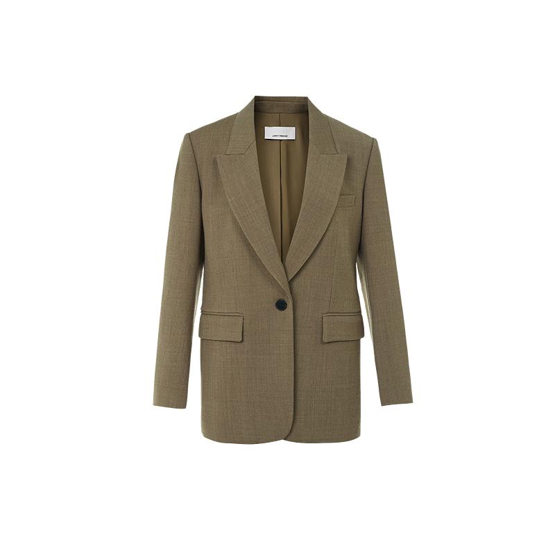 

LANCY Women s Wool Blend Suit Jacket M