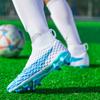 2024 Men's Soccer Shoes Large Size Ultralight Football Boots Boys Sneakers Non-Slip AG/TF Soccer Cleats Ankle Boots Unisex