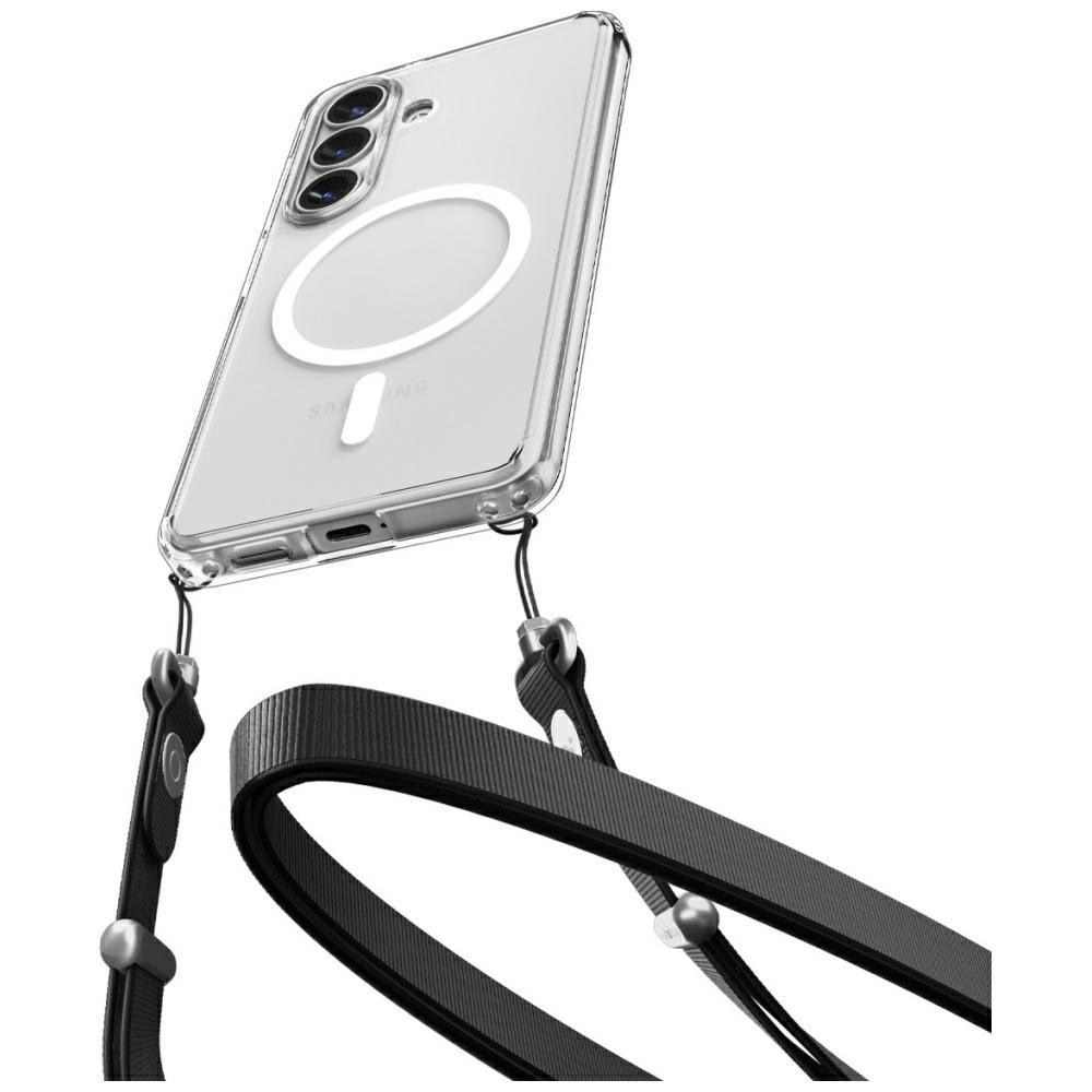 Spigen Ultra Hybrid Mag MagSafe case for Samsung Galaxy S26 clear white