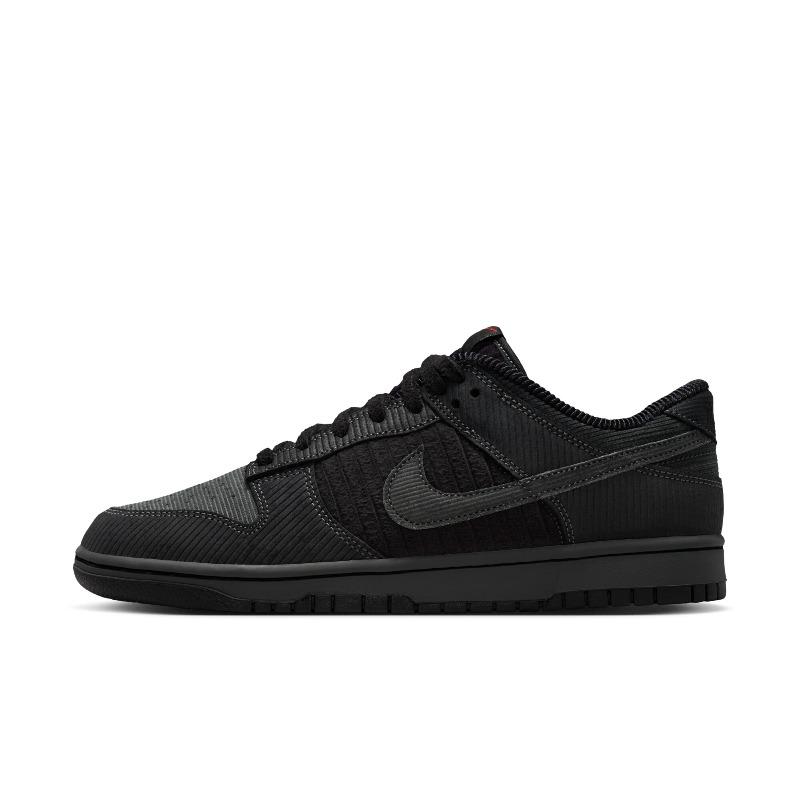 Nike Men s Lightweight Flat Running Shoes - Spring New Model Rubber Soled Sneakers - NIKE DUNK LOW IB7746 35.5 чёрный