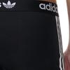 Adidas Originals Logo Muster Stretch Atmungsaktive Unterwäsche 3er-Pack Herren Unterwäsche Schwarz 4A1M56-000