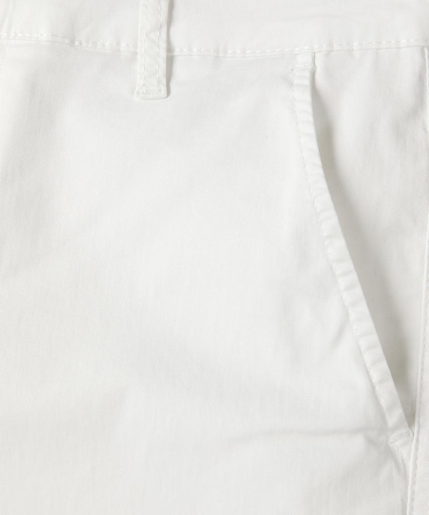 PANICALE White Regular Slim Fit Cotton Pants