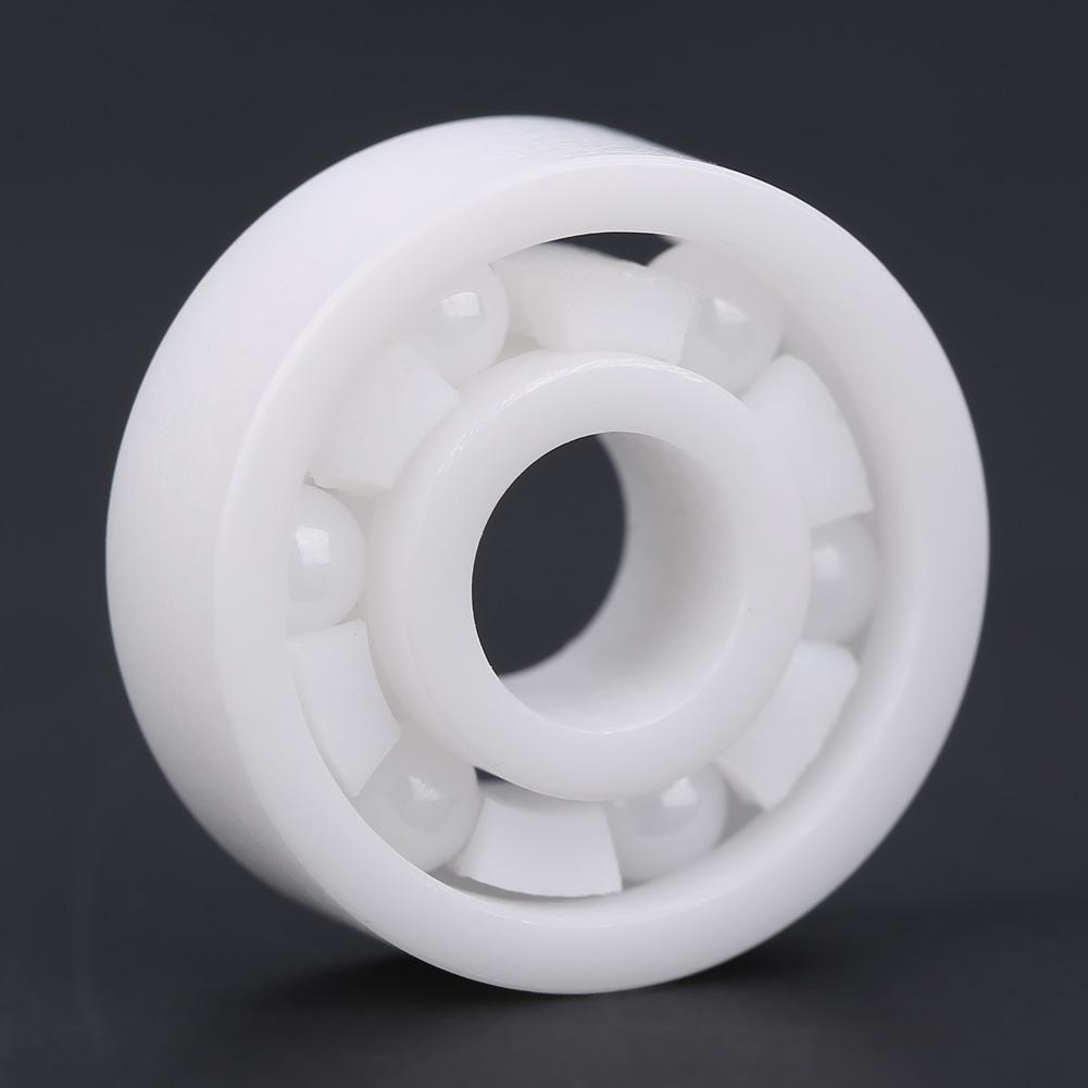 1 buc rulment cu bile miniaturale 606 din ceramică ZrO2, culoare albă, 6 * 17 * 6 mm