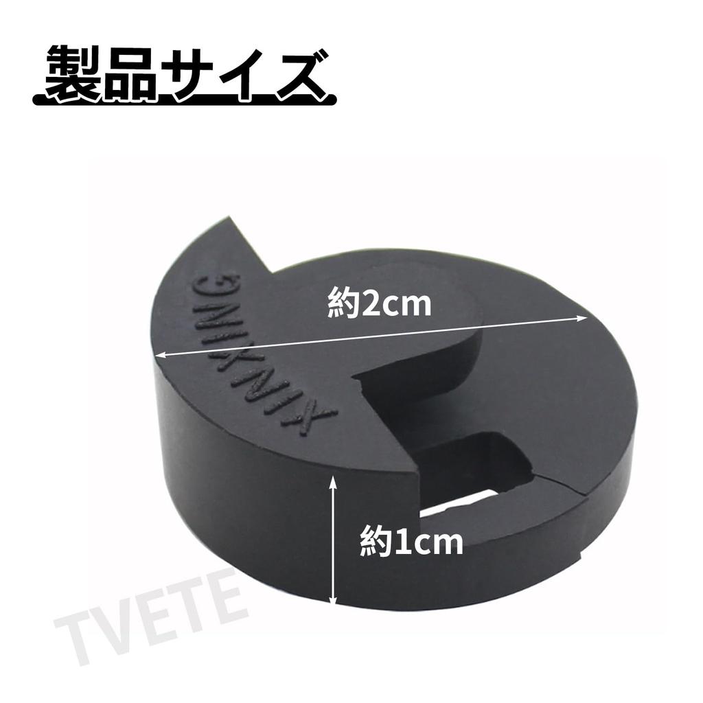 TVETE Violin 2 For Nighttime Easy To Carry Mute, Holes, Rubber, Mute, Performance, Practice,