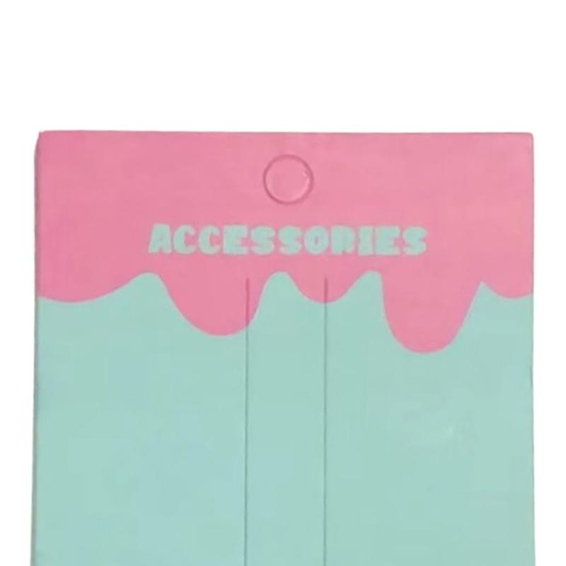 50 ks barevná závěsná spona do vlasů Papírové karty Vlásenka Držák štítků Diy Display Kartonové doplňky do vlasů Balení štítků