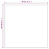 Wall Mounted LED Mirror Square Glass