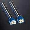 H4 Pigtail Headlight Socket H4 Connector Wiring Harness Female Plug 14AWG Ceramic H4 9003 Pigtail Connector (pack of 2)