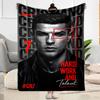 Ronaldo Manchester United Legacy Suitable blanket for offices, travel, living rooms also a good gift for friends and family Suitable for all seasons.