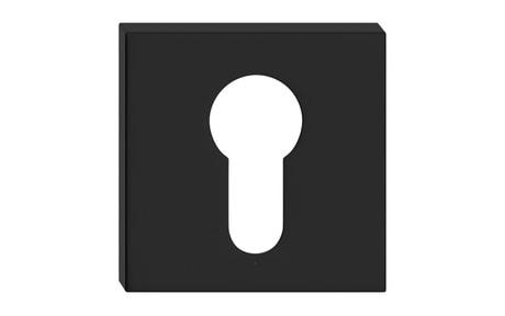 DOOR SIGN SQUARE INSERT BLACK - MP SZ SZKCY