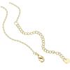 New Copper-Plated Rhinestone Gold Necklace: European & American Style for Women