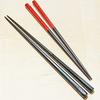 Daikokuya Edo Wooden Chopsticks, Octagonal Galaxy Lacquer (Standard Size) 1 Pair, Medium Size/Vermilion: 21.5cm