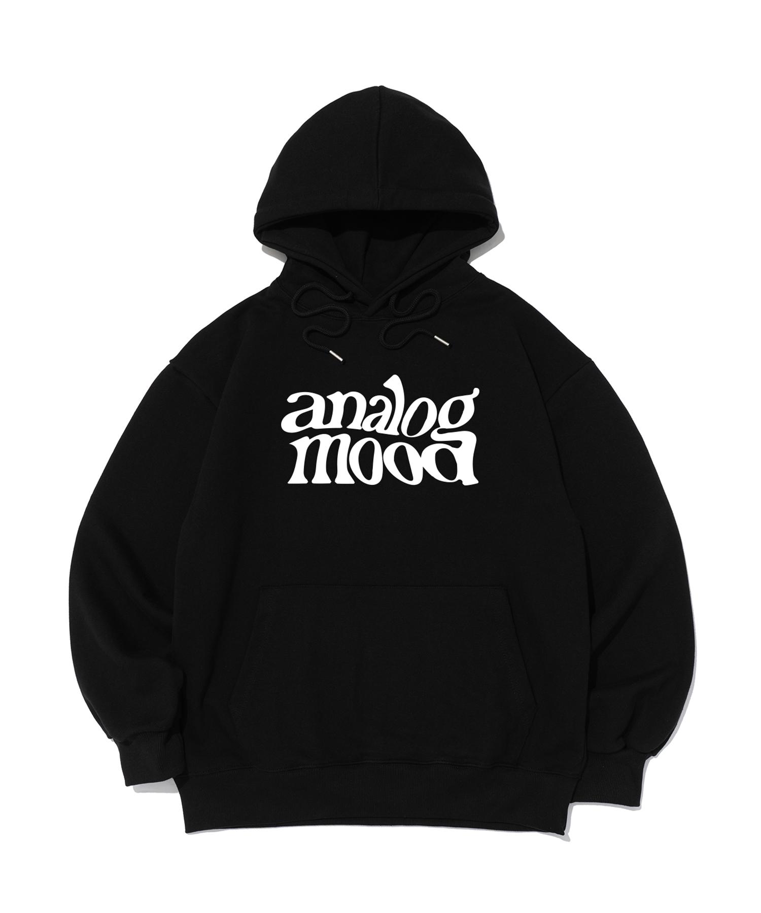 Analog Mood Wave Logo Hoodie (Black) S