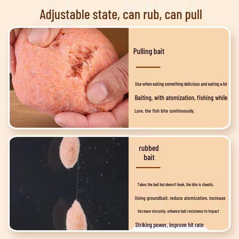 High-Spec Pumpkin Crisp Shrimp & Crucian Carp Bait Additive for Slippery Fish