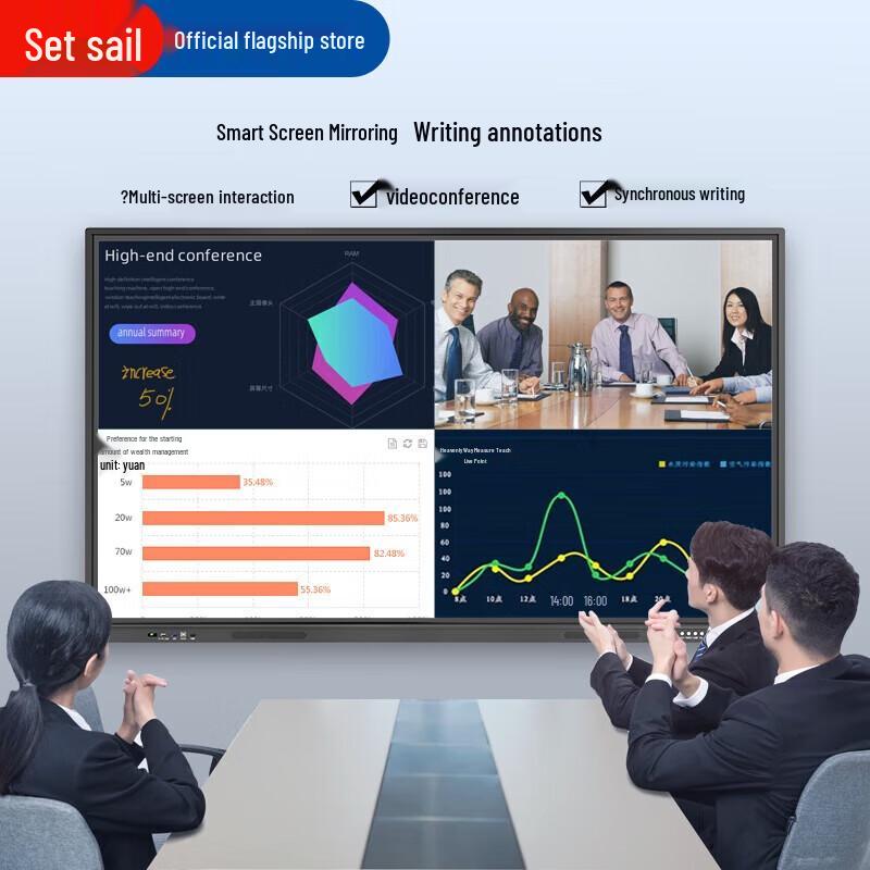 Lifan 55-inch 4K Interactive Teaching & Meeting Display (CN version)